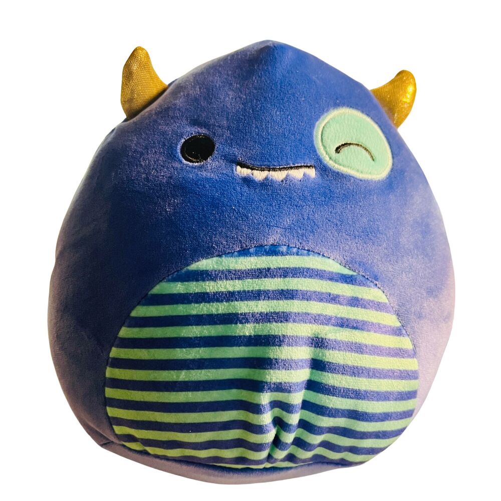 RARE Squishmallow Rinz Blue Monster 8” Squishmallow Rinz Blue Monster